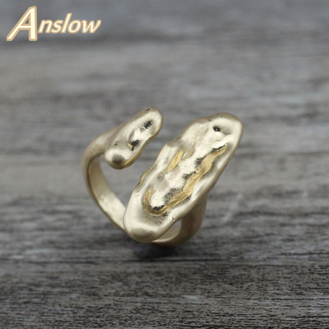 Anslow-anillo grande Chapado en plata para hombre, joyería de moda, Vintage, alta calidad, único, LOW0021AR, novedad de 2022 ► Foto 1/4