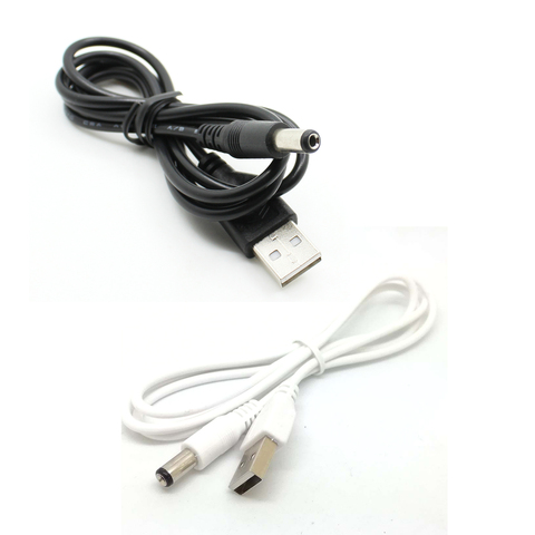 Cable de alimentación para ordenador portátil, conector USB macho a 5V DC 5,5mm x 2,1mm, nuevo ► Foto 1/6