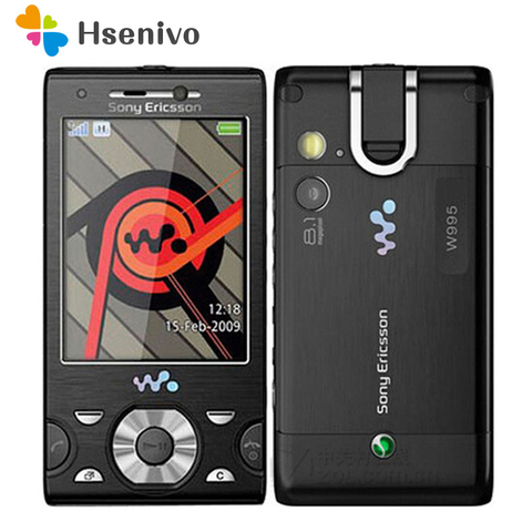 W995i Original desbloqueado Sony Ericsson W995 teléfono móvil deslizante música teléfono 3G WIFI GPS teléfono móvil envío gratis ► Foto 1/6