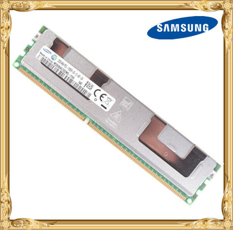 Memoria de servidor Samsung DDR3, 32GB, 1333MHz, registro ECC REG, RDIMM, PC3L-10600R de RAM, 240 pines, 10600, 32G ► Foto 1/1
