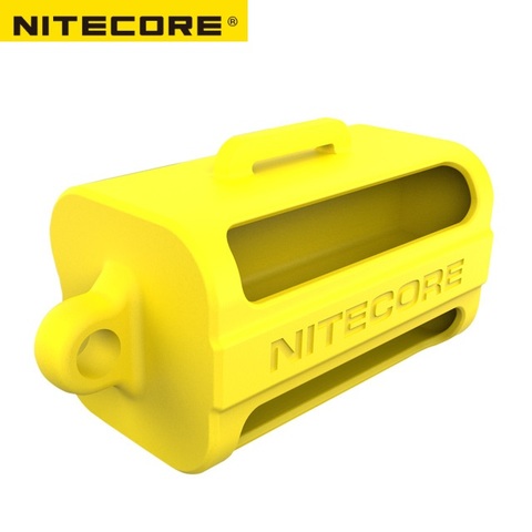 Nitecore-estuche protector de silicona NBM40, caja de almacenamiento con batería portátil, 18650 ► Foto 1/5