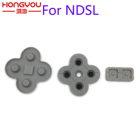 Almohadilla con Botón de goma conductora para DS Lite, pieza de repuesto para botones de silicona NDSL DSL ► Foto 1/4