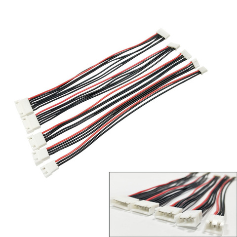 5 unids/lote JST-XH 1S 2S 3S 4S 5S 6S 20cm 22AWG Lipo equilibrio de extensión de alambre cable de carga para cargador de batería RC Lipo ► Foto 1/6