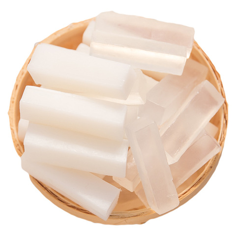 Jabón blanco transparente de 250g, jabón hecho a mano Con Base, aceite de coco de glicerina, para la fabricación de jabón de manos ► Foto 1/6