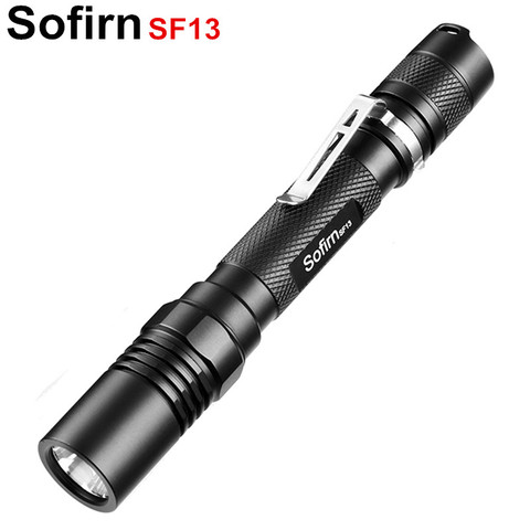 Sofirn SF13 nueva versión linterna LED AA Cree XPG2 420lm EDC linterna táctica impermeable Flash portátil lámpara antorcha ► Foto 1/6