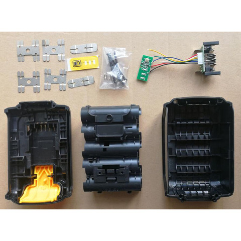 Dawupine DCB200-caja de plástico para batería de ion de litio, placa de circuito de protección de carga PCB para Dewalt 18V 20V 3.0Ah 6Ah, carcasa de herramientas ► Foto 1/2