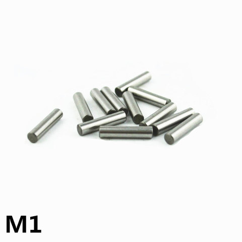 100 Uds 1mm cojinete de acero Pasador cilíndrico localizar Pin de rodillos de aguja dedal longitud 3 4 5 6 8 10 12 18 20 ► Foto 1/1