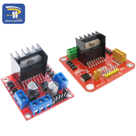 Módulo L298N, paso H, doble puente tarjeta de control para módulos de Motor, placa controladora L298 para Arduino Smart Car DIY Kit ► Foto 1/6