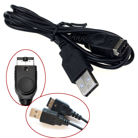 Cable de datos Premium negro, Cable de carga USB, 1,2 M, Advance Line para GBA SP GameBoy Nintendo DS NDS ► Foto 1/6