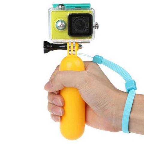 Con flotador de corcho agarre resistente al agua para GoPro héroe 6 5 4 PERÍODO DE SESIONES 4 K SJCAM SJ5000 SJ7 Cámara de Acción Bobber para ir pro 6 ► Foto 1/6