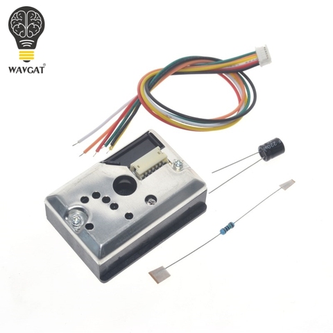 GP2Y1014AU0F-Detector de polvo óptico compacto, Compatible con GP2Y1010AU0F gp2y10auf, Sensor de partículas de humo con Cable ► Foto 1/6