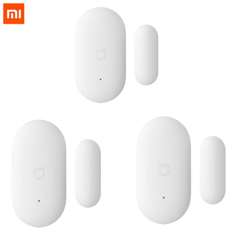 Minisensor inteligente Xiaomi Mijia para puerta y ventana, luces automáticas de tamaño bolsillo para el hogar, para MIhome App ► Foto 1/6