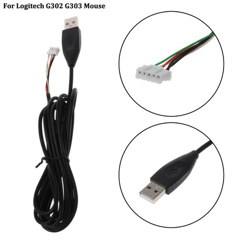Deek-Cable USB suave para ratón, Cable de repuesto duradero para ratón Logitech G302 G303 G102 ► Foto 1/6