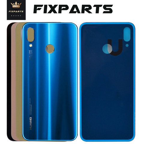 Para Huawei Nova 3e P20 Lite vidrio nova 3 / 3i de la cubierta de la batería puerta trasera carcasa Panel para Huawei P20 Lite de la cubierta de la batería ► Foto 1/6