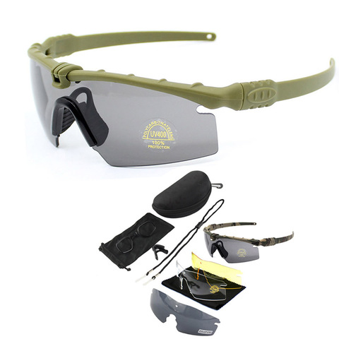 Exellent-gafas polarizadas tácticas para hombres, lentes militares para disparar, gafas deportivas para hombres, senderismo y ciclismo ► Foto 1/6