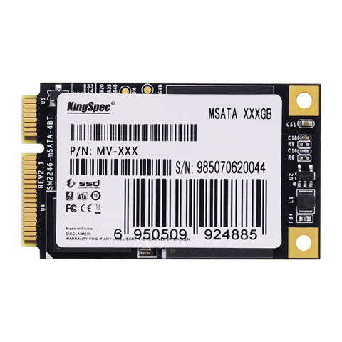 Kingspec-disco duro mSATA SATA3 III 6 GB/S SATA2 II 256GB ssd 250GB, unidad de estado sólido> Mini PCIE MSATA ssd 32GB 64gb - de y revisión | Vendedor de