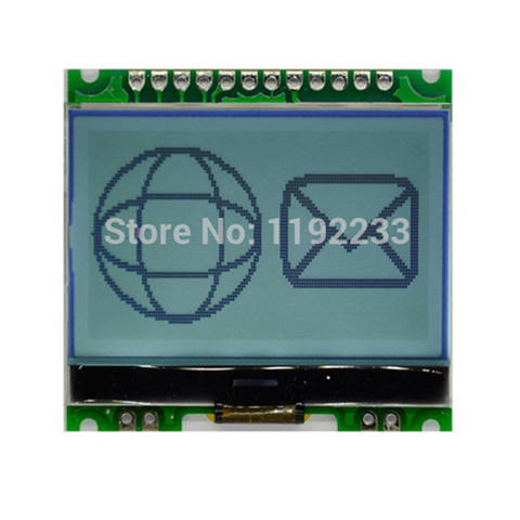 Módulo de pantalla LCD 12864G-086-P 12864 128*64 matriz de puntos módulo LCD COG con retroiluminación L21 ► Foto 1/4