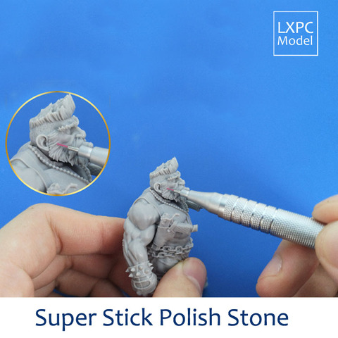 Super stick piedra para pulir modelo pluma de pulido varilla de pulido dúctil de fibra modelo herramienta de molienda de precisión ► Foto 1/3