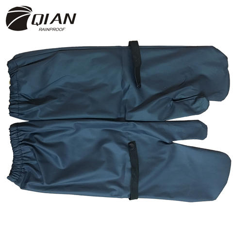 QIAN-guantes largos de PU impermeables para motocicleta, accesorios impermeables para bicicleta eléctrica, resistentes al viento, gran oferta ► Foto 1/5