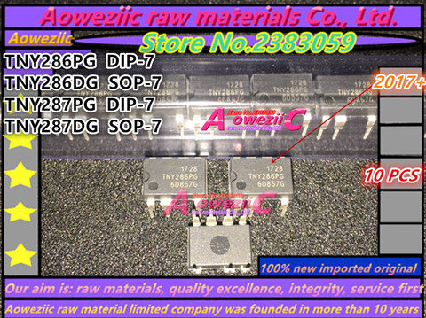 Aoweziic 2017 + 100% nuevo importado original TNY286PG TNY287PG DIP-7 TNY286DG TNY287DG SOP-7 chip de potencia TNY286 TNY287 ► Foto 1/1