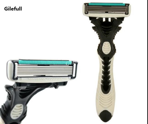 Nuevo Pro 8 unids/lote DORCO Pace 6 hojas de afeitar afiladas para hombres afeitadora Razors hombre Personal desechables de afeitar de seguridad cuchillas de afeitar ► Foto 1/2