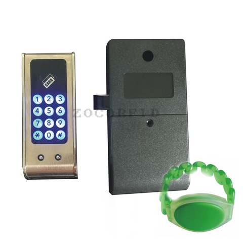 125 Khz EM RFID tarjeta o contraseña electrónica Digital teclado número gabinete código cerraduras cerradura inteligente gabinete ► Foto 1/6