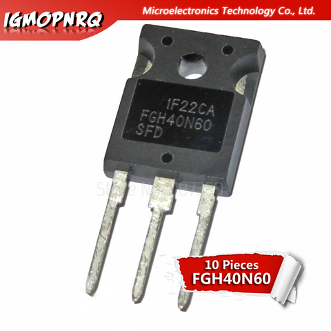 Transistor IGBT FGH40N60SFD FGH40N60 TO3P 40N60 600V 40A, 10 uds. ► Foto 1/1