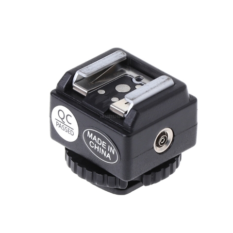 Adaptador convertidor de zapata de C-N2, nuevo Kit de puerto de sincronización de PC para Nikon Flash a cámara Canon ► Foto 1/6