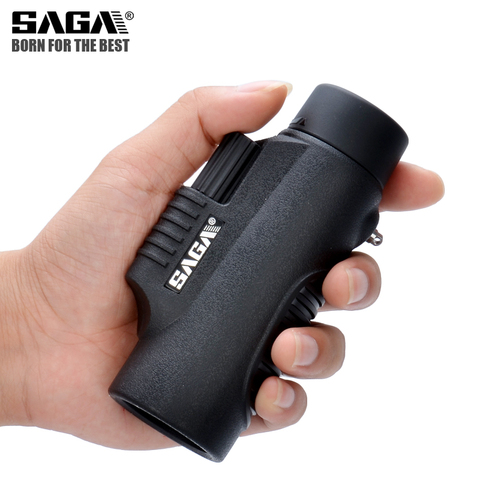 SAGA BAK4-telescopio Monocular HD, Mini Monocular para caza al aire libre, acampada, teléfono, 8x32, 10x42 ► Foto 1/5