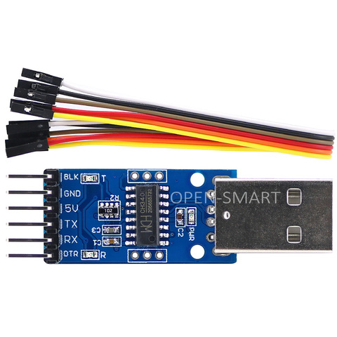 Depurador de puerto serie CH340, convertidor USB a TTL, módulo CH340, adaptador de Cable de descarga STC para Arduino Pro Mini ► Foto 1/3