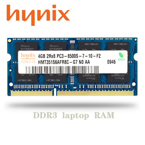 Hynix chipset NB 2GB 4GB 8GB PC3 DDR3 1066Mhz 1333Mhz 1600 Mhz portátil de memoria RAM 2g 4g 8g SO-DIMM 1333, 1600 Mhz ► Foto 1/6