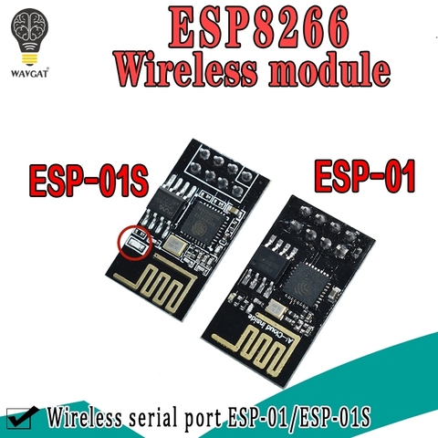ESP-01 versión mejorada ESP-01S ESP8266 serial WIFI modelo autenticidad garantizado Internet de cosa Wifi modelo de placa para Arduino ► Foto 1/6