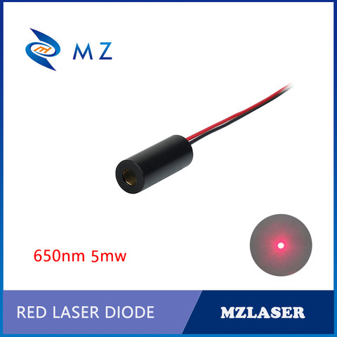 8mm estándar 650nm 5mw Industrial APC conduce módulo láser de punto rojo ► Foto 1/4