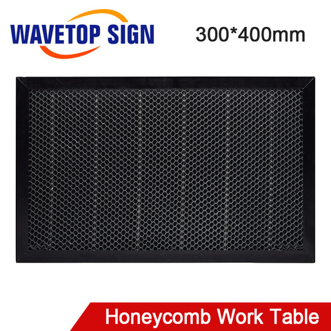 WaveTopSign láser de nido de abeja de mesa de trabajo de 300*200mm de tamaño de plataforma láser piezas para CO2 grabador láser de la máquina de corte ► Foto 1/5