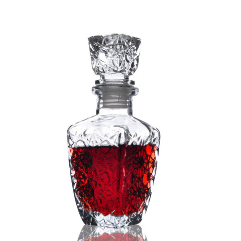 1PC 250ML 500ML 1000ML gran oferta de vidrio de lujo whisky vino licor licorera para bebidas botella de cristal jarra para vino regalo J1081 ► Foto 1/6