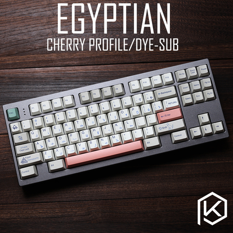 Egipto 9009 colorway de perfil tinte Sub Keycap conjunto grueso plástico PBT teclado gh60 xd60 xd84 tada68 rs96 zz96 87, 104, 660 ► Foto 1/6