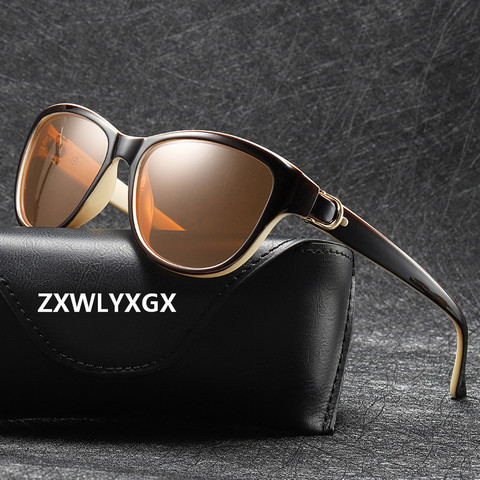 Gafas De Sol polarizadas con diseño De ojo De gato De marca De lujo 2022, gafas De Sol elegantes para hombre y mujer, gafas De Sol para conducir femeninas ► Foto 1/6