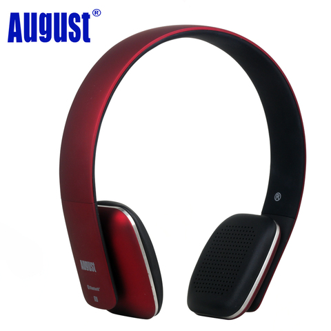 August EP636 auriculares inalámbricos Bluetooth con micrófono/NFC cómodo en el oído HIFI Bluetooth v4.1 auriculares para PC, Smartphone ► Foto 1/6