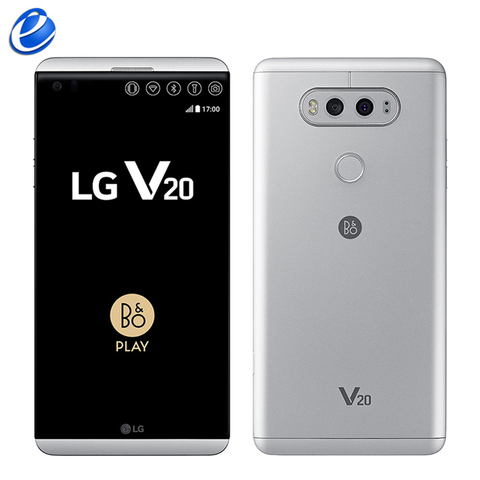 Lg-teléfono inteligente V20 H990 F800 H910, teléfono móvil Original Libre con 4GB RAM, 64GB ROM, Quad Core, pantalla de 5,7 pulgadas, cámara de 16.0mp + 8.0mp, reconocimiento de huella, LTE teléfono inteligente 4G ► Foto 1/4