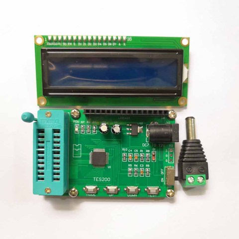 Original Digital IC Tester 74 serie 40 serie 45 serie IC puerta lógica pruebas de precisión integrada comprobador de circuito ► Foto 1/6