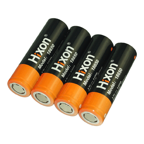 4pc 2600mAh 18650 Li-ion recargable de la batería de 3,7 V de reemplazo con pcb protegida hecho en China de alta calidad dentro de ► Foto 1/6