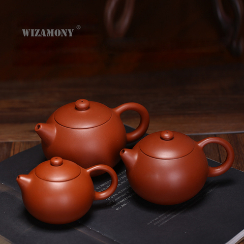Gran venta! WIZAMONY nueva arcilla púrpura té Zisha cerámica artes tetera xishi de arcilla de yixing té de China conjunto de taza de té ► Foto 1/5