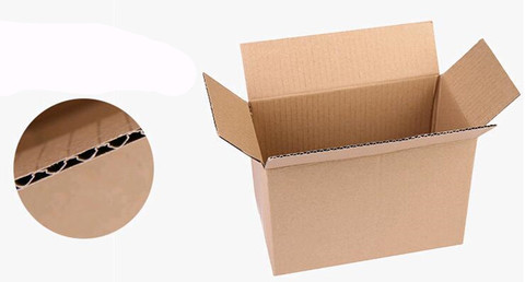 10 unids/lote al por mayor 7 tamaños de papel Kraft caja de Envío Expreso transporte caja de embalaje corrugado ► Foto 1/2
