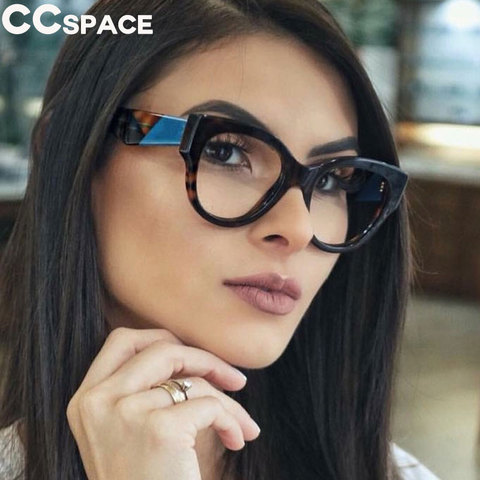 45636 Cat monturas para gafas mujeres estilos Retro diseñador óptico de gafas de computadora ► Foto 1/6