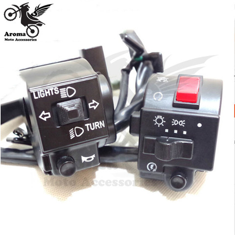Interruptor de motocicleta profesional, accesorios universales para motos suzuki GS125 GN125, controlador de manillar ► Foto 1/1