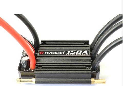 Flycolor 50A/70A/90A/120A/150A controlador de velocidad sin escobillas ESC soporte 2-6S BEC 5,5 V/5A para nave modelo RC barco ► Foto 1/6