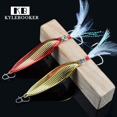 Cebo de pesca Jigging 7,5g 10g 15g 20g señuelo cuchara japonesa Isca Artificial cebos Spinner Metal señuelo ► Foto 1/6