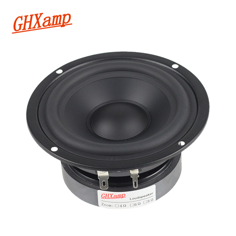 GHXAMP 4 pulgadas 8OHM 80 W Pure midrage altavoz unidad Alto altavoz Mediant HIFI estantería mediados unidades Metal totalmente sellado bricolaje 1 PC ► Foto 1/6