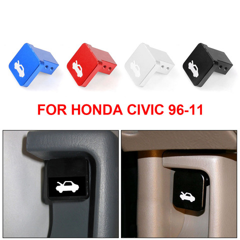 Kit de reparación de manillar de liberación de cubierta de motor de accesorios de coche para Honda para Civic 1996-2011 4 colores 1 piezas ► Foto 1/6