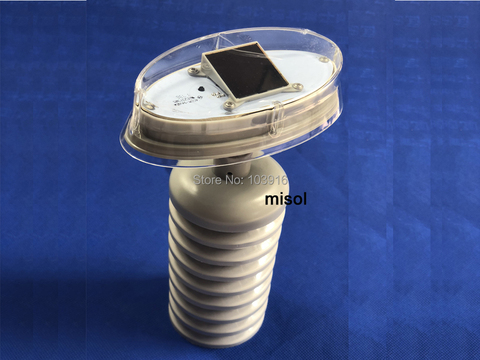 Protector exterior de plástico para sensor térmico, pieza de repuesto para estación meteorológica (Transmisor/sensor térmico), con panel solar ► Foto 1/4
